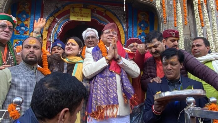 विधि- विधान से खुले श्री केदारनाथ धाम के कपाट