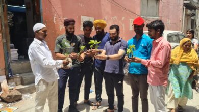 विश्व पर्यावरण दिवस पर पौधे वितरण कर दिया जागरूकता संदेश