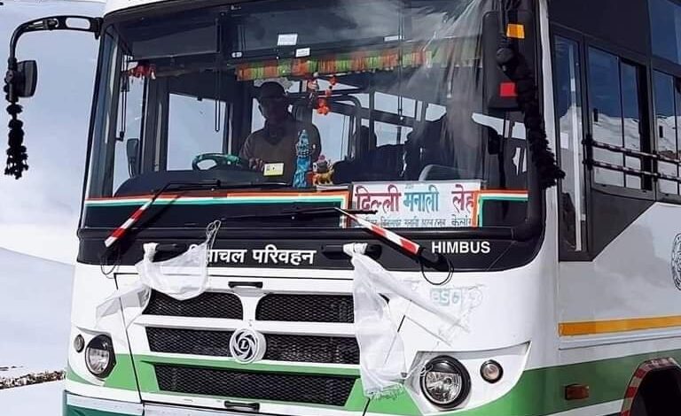 आज से शुरु हो गई रोमांचकारी दिल्ली-लेह बस सेवा आज से शुरु हो गई रोमांचकारी दिल्ली-लेह बस सेवा