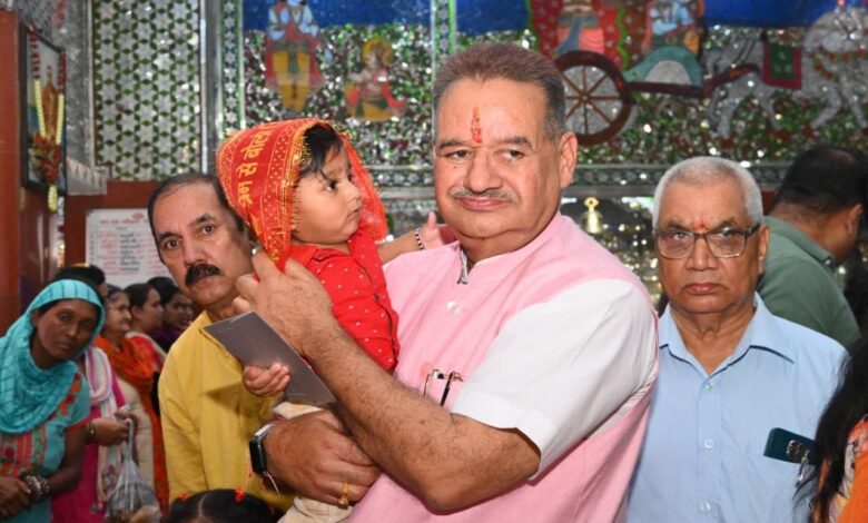 मां सिद्धिदात्री की आराधना कर किया 151 कन्याओं का पूजन