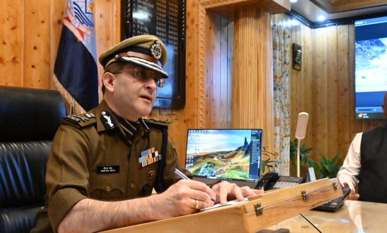 दीपम सेठ ने ग्रहण किया डीजीपी के रूप में पदभार
