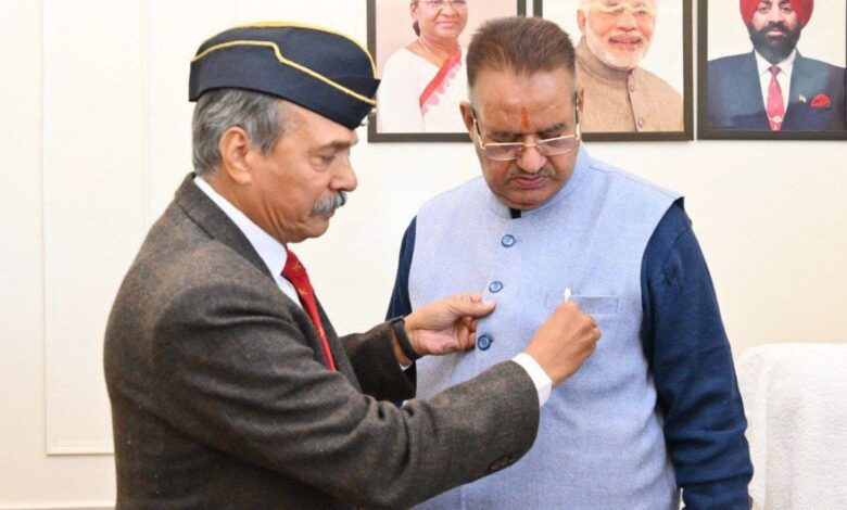 सैनिक कल्याण मंत्री ने दी सशस्त्र सेना झंडा दिवस की बधाई