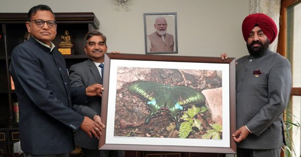 राजभवन में बहुत जल्द बनकर तैयार हो जाएगा बटरफ्लाई गार्डन राजभवन में बहुत जल्द बनकर तैयार हो जाएगा बटरफ्लाई गार्डन