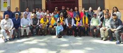 वीर नारियों को किया सम्मानित ,मेघावी छात्र/छात्राओं को बाँटी छात्रवृत्तियाँ