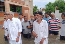 जोधपुर से सांसद और केंद्रीय जलशक्ति मंत्री गजेंद्र सिंह शेखावत ने बीते दिन शहर बाढ़ प्रभावति इलाकों का किया दौरा