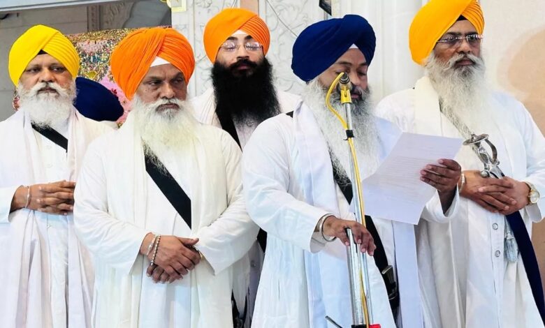 सुखबीर सिंह बादल को पंच प्यारों ने किया तनखइया घोषित – Parvat Sankalp News