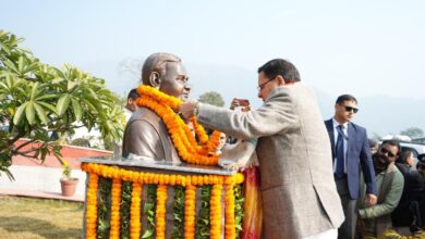 अटल जयंती पर सीएम धामी ने किया अटल प्रेक्षाग्रह का लोकार्पण