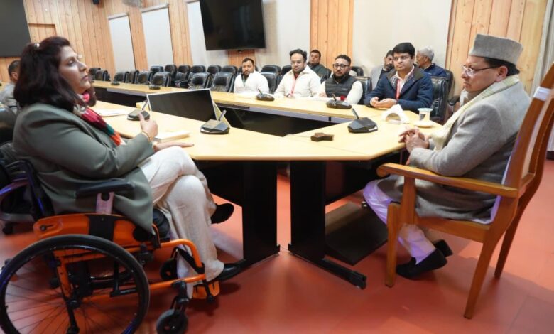 पहाड़ के युवाओं को मिलेगा वर्ल्ड क्लास ट्रेनिंग सेंटर: दीपा मलिक के प्रस्ताव पर CM धामी ने दिखाई हरी झंडी।