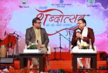 शब्दोत्सव’ कार्यक्रम के पंचम सत्र ‘धर्मरक्षक धामी’ में पहुंचे मुख्यमंत्री पुष्कर सिंह धामी शब्दोत्सव’ कार्यक्रम के पंचम सत्र ‘धर्मरक्षक धामी’ में पहुंचे मुख्यमंत्री पुष्कर सिंह धामी