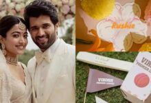 रश्मिका मंदाना का सिल्वर लहंगा और विजय का स्वैग; संगीत नाइट की इनसाइड तस्वीरें आईं सामने।