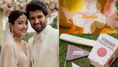 रश्मिका मंदाना का सिल्वर लहंगा और विजय का स्वैग; संगीत नाइट की इनसाइड तस्वीरें आईं सामने। रश्मिका मंदाना का सिल्वर लहंगा और विजय का स्वैग; संगीत नाइट की इनसाइड तस्वीरें आईं सामने।