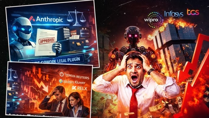 वकील और एनालिस्ट सावधान! Claude Legal & Data टूल ने शुरू किया ऑटोमेशन का नया दौर, शेयर बाजार में हड़कंप।