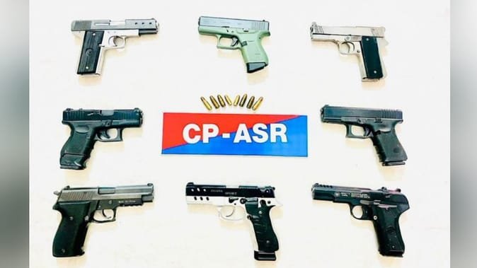अमृतसर पुलिस का बड़ा खुलासा, अंतरराज्यीय हथियार तस्करी मॉड्यूल का भंडाफोड़