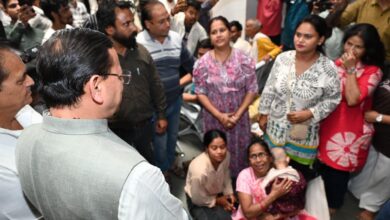 मुख्यमंत्री ने ऋषिकेश स्थित ट्रांजिट कैंप का किया औचक निरीक्षण