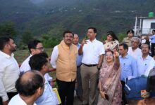 मुख्य सचिव द्वारा टिहरी झील क्षेत्र का भ्रमण एवं पर्यटन विकास परियोजना का निरीक्षण