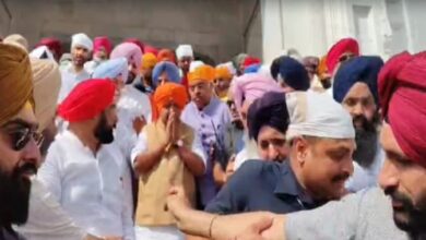 पंजाब दौरे की शुरुआत अमृतसर से, नितिन नबीन ने लिया गुरुघर का आशीर्वाद
