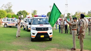 बठिंडा पुलिस को मिली नई इमरजेंसी रिस्पॉन्स गाड़ियां, SSP ज्योति यादव ने किया शुभारंभ बठिंडा पुलिस को मिली नई इमरजेंसी रिस्पॉन्स गाड़ियां, SSP ज्योति यादव ने किया शुभारंभ