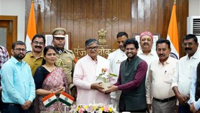 बिहार के पत्रकारों ने की पंजाब और चंडीगढ़ के विकास कार्यों की सराहना, राज्यपाल गुलाब चंद कटारिया से की मुलाकात