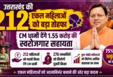 CM धामी करेंगे 1.55 करोड़ रुपये की सहायता राशि वितरित, 212 महिलाओं को मिलेगा लाभ