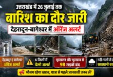 उत्तराखंड में मौसम फिर बनेगा चुनौती, ऑरेंज-येलो अलर्ट के बीच भूस्खलन का खतरा