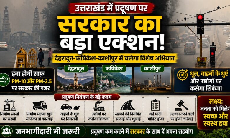 Uttarakhand Pollution Control: सड़क से लेकर उद्योगों तक निगरानी, थर्ड पार्टी ऑडिट भी होगा Uttarakhand Pollution Control: सड़क से लेकर उद्योगों तक निगरानी, थर्ड पार्टी ऑडिट भी होगा