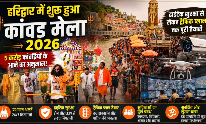 कांवड़ मेले में 6000 पुलिसकर्मियों का पहरा, डॉग स्क्वायड और BDS टीमें भी रहेंगी एक्टिव कांवड़ मेले में 6000 पुलिसकर्मियों का पहरा, डॉग स्क्वायड और BDS टीमें भी रहेंगी एक्टिव