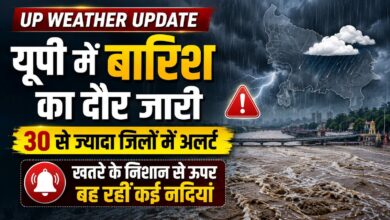यूपी में बारिश का दौर जारी, 30 से ज्यादा जिलों में अलर्ट; खतरे के निशान से ऊपर बह रहीं कई नदियां – Parvat Sankalp News