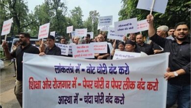 हरियाणा मानसून सत्र के पहले दिन बढ़ा विवाद, कांग्रेस के प्रदर्शन पर भाजपा ने साधा निशाना