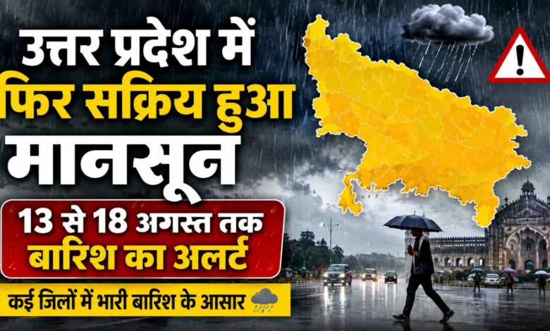 UP Weather Update: पूर्वांचल से पूरे प्रदेश में दिखेगा मानसून का असर, जानें मौसम का हाल