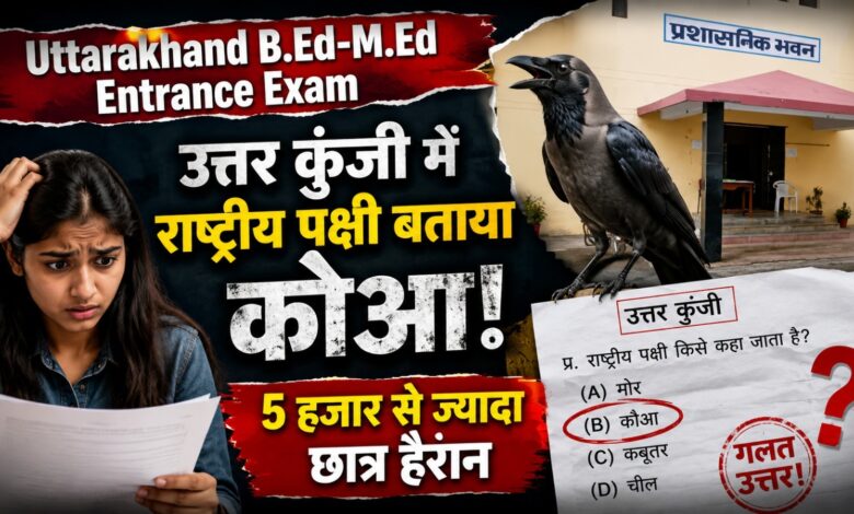 B.Ed-M.Ed Answer Key: FRI का मुख्यालय बताया हल्द्वानी, छात्रों ने उठाए सवाल