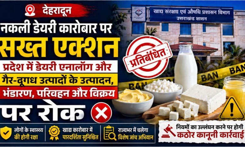 पनीर-घी के नाम पर ग्राहकों को गुमराह करना पड़ेगा भारी, उत्तराखंड में बड़ा फैसला पनीर-घी के नाम पर ग्राहकों को गुमराह करना पड़ेगा भारी, उत्तराखंड में बड़ा फैसला