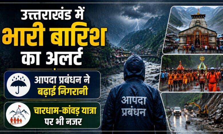 Uttarakhand Weather: भारी बारिश के अलर्ट के बीच प्रशासन अलर्ट, संवेदनशील इलाकों में बढ़ी चौकसी Uttarakhand Weather: भारी बारिश के अलर्ट के बीच प्रशासन अलर्ट, संवेदनशील इलाकों में बढ़ी चौकसी