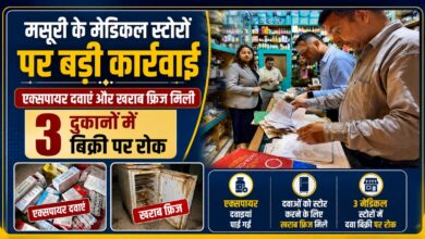 ‘सेफ ड्रग्स-सेफ लाइफ’ अभियान में खुली पोल, मसूरी के मेडिकल स्टोरों में मिलीं बड़ी कमियां