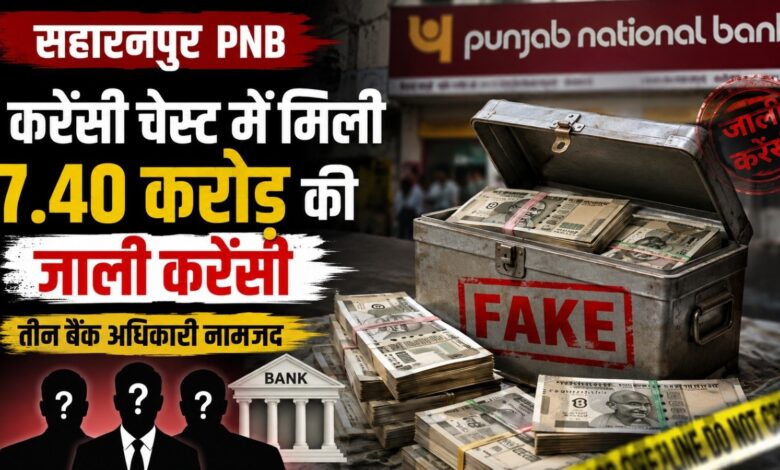 करेंसी चेस्ट में मिली 7.40 करोड़ की जाली करेंसी, तीन बैंक अधिकारी नामजद; – Parvat Sankalp News करेंसी चेस्ट में मिली 7.40 करोड़ की जाली करेंसी, तीन बैंक अधिकारी नामजद; – Parvat Sankalp News