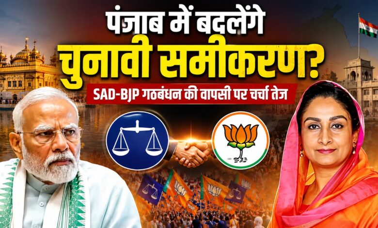 ढाई दशक पुरानी दोस्ती की वापसी? अकाली दल-भाजपा के संभावित गठबंधन पर नजर