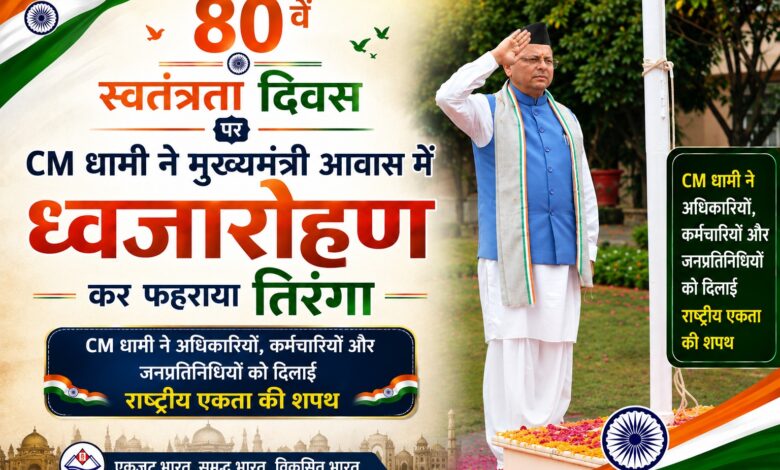 CM Pushkar Singh Dhami: अमर बलिदानियों के सपनों का भारत बनाने के लिए मिलकर करना होगा प्रयास CM Pushkar Singh Dhami: अमर बलिदानियों के सपनों का भारत बनाने के लिए मिलकर करना होगा प्रयास