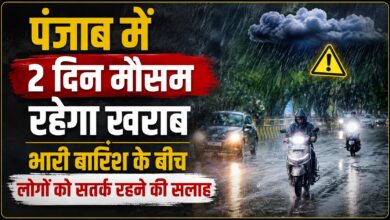 पंजाब में अगले 48 घंटे बारिश का अलर्ट, इन जिलों में गरज-चमक के साथ बरसेंगे बादल