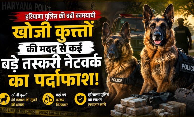 जीरो टॉलरेंस नीति पर हरियाणा पुलिस, नशा तस्करों पर लगातार कार्रवाई