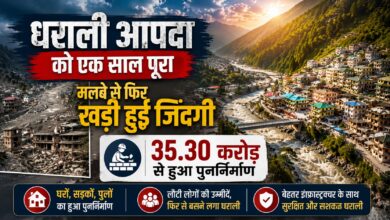 उत्तरकाशी के धराली में आपदा के एक साल बाद क्या बदला? जानें राहत और पुनर्निर्माण की कहानी