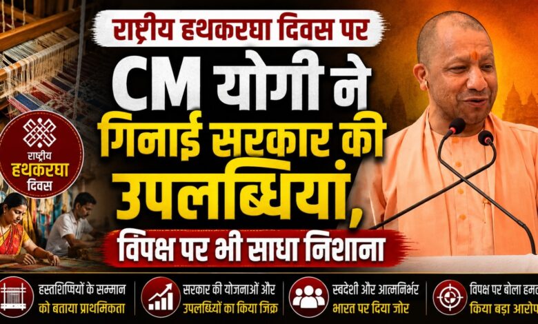 स्वदेशी आंदोलन से आत्मनिर्भर भारत तक, CM योगी ने बताया विकास का रोडमैप