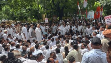 हरियाणा में सरकारी भर्तियों की मांग तेज, HKRN कर्मचारियों के समर्थन में कांग्रेस का प्रदर्शन