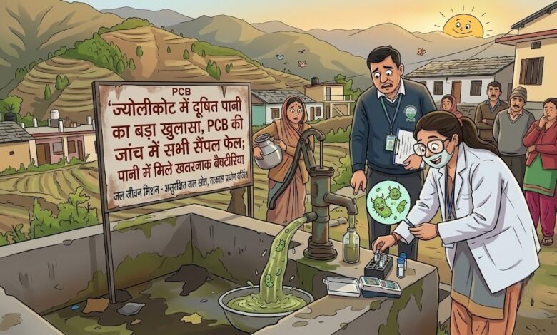 नैनीताल के ज्योलीकोट में दूषित पानी का कहर, सैंपलों में मिले खतरनाक बैक्टीरिया नैनीताल के ज्योलीकोट में दूषित पानी का कहर, सैंपलों में मिले खतरनाक बैक्टीरिया