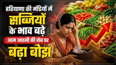 हरियाणा में सब्जियों के दामों ने बिगाड़ा रसोई का बजट, मटर-अदरक ₹200 के पार