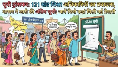 121 खंड शिक्षा अधिकारियों का तबादला, शासन ने जारी की अंतिम सूची; जानें किसे कहां मिली नई तैनाती – Parvat Sankalp News