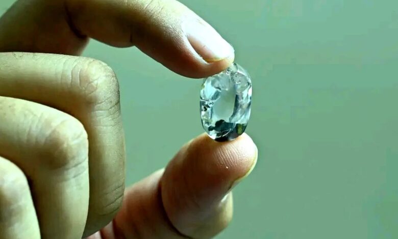 Panna Diamond News: मझगवां खदान से निकला 27.29 कैरेट का प्राकृतिक हीरा Panna Diamond News: मझगवां खदान से निकला 27.29 कैरेट का प्राकृतिक हीरा