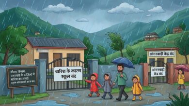 मौसम विभाग के अलर्ट के बाद बड़ा फैसला, चार जिलों में आज स्कूलों की छुट्टी
