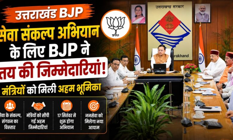 सेवा और समर्पण के 25 साल पूरे होने पर BJP का अभियान, उत्तराखंड में होंगे 11 कार्यक्रम सेवा और समर्पण के 25 साल पूरे होने पर BJP का अभियान, उत्तराखंड में होंगे 11 कार्यक्रम