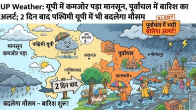 UP Weather Forecast: अगले 4-5 दिन पूर्वांचल में बारिश, पश्चिमी यूपी में शुष्क रहेगा मौसम