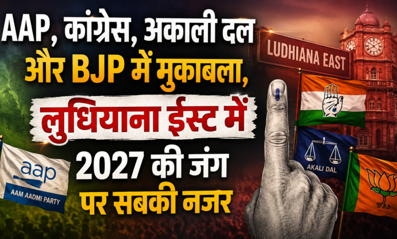 लुधियाना ईस्ट में बदल सकता है चुनावी समीकरण, BJP-अकाली गठबंधन से मुकाबला होगा रोचक