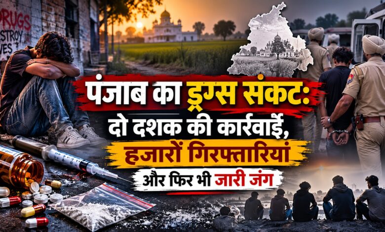 6,000 करोड़ के ड्रग नेटवर्क से बड़े तस्करों तक, पंजाब में नशे के खिलाफ कार्रवाई की पूरी कहानी 6,000 करोड़ के ड्रग नेटवर्क से बड़े तस्करों तक, पंजाब में नशे के खिलाफ कार्रवाई की पूरी कहानी